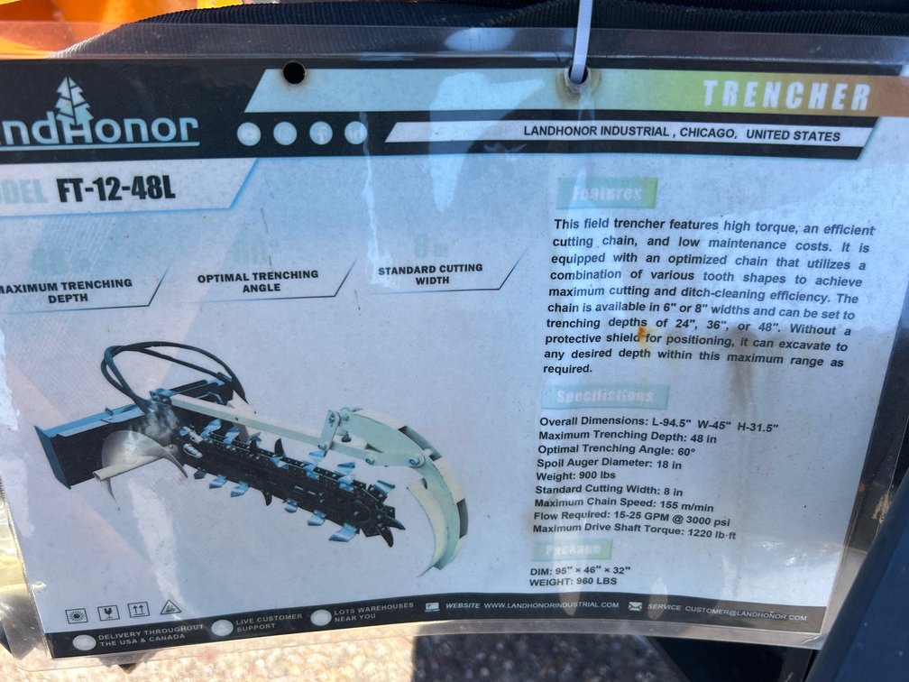 Skidsteer Trencher
