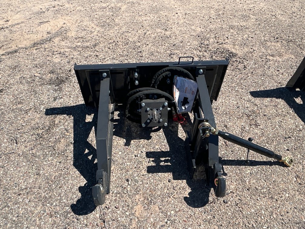 Skidsteer 3 Point Adapter With PTO