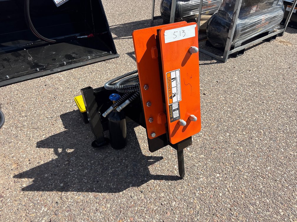 Mini Skidsteer Breaking Hammer