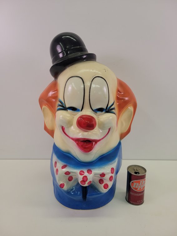 1970s "Mr. Windy" Ceramic Helium Tank Topper