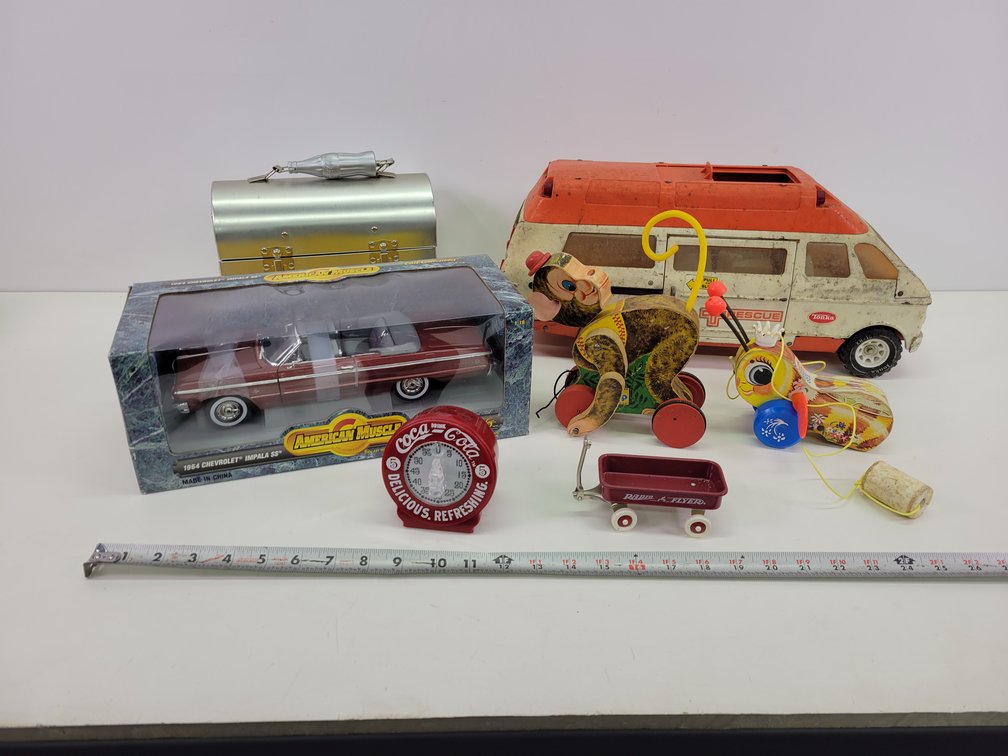 Tonka Ambulance, 64 Impala SS 1:18 Scale Diecast and More