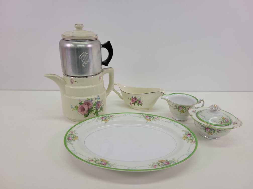 Hall Drip Coffee Pot, Platter and More