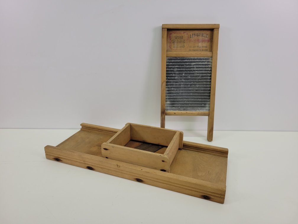Kraut Cutter and Washboard