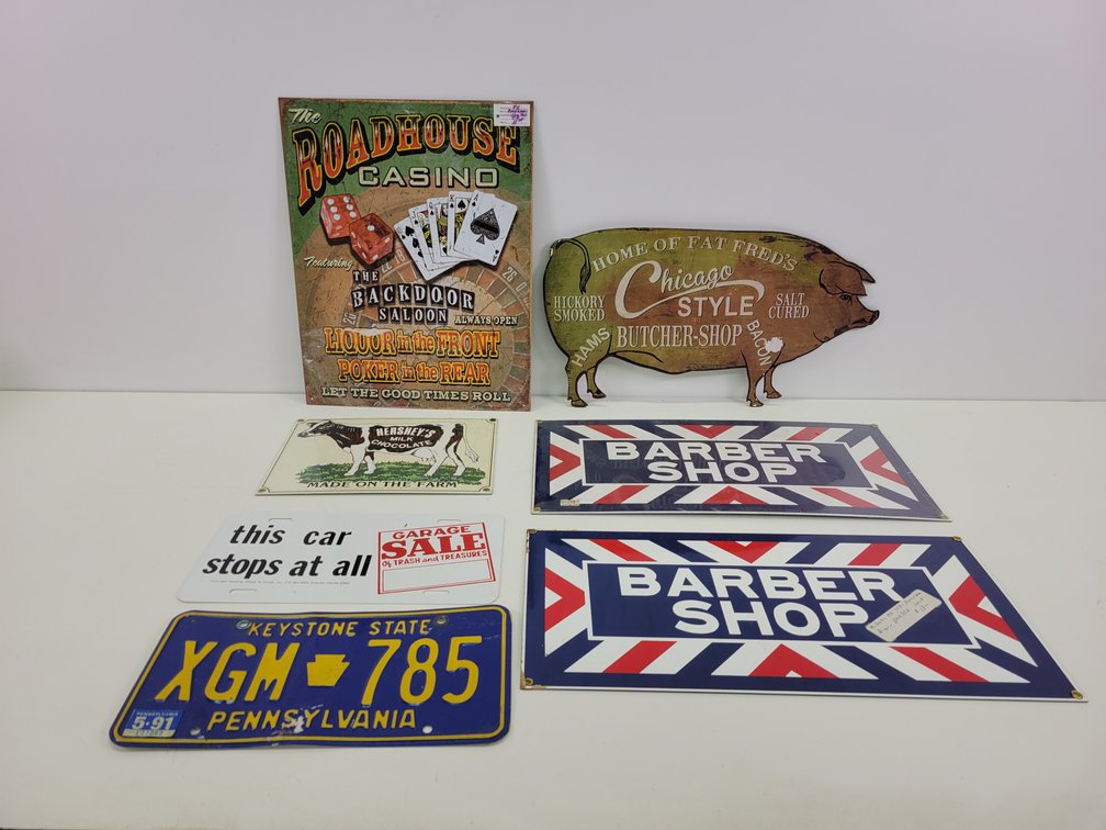Porcelain & Tin Signs