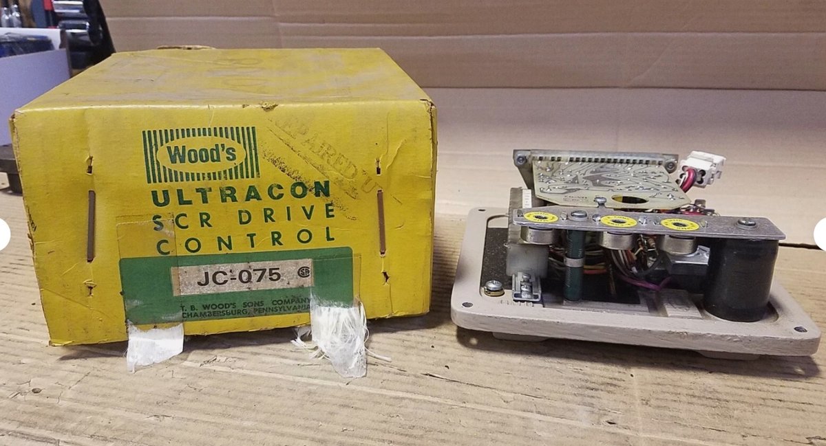 New Repaired Unit, Wood's Ultracon SCR Control Chassis