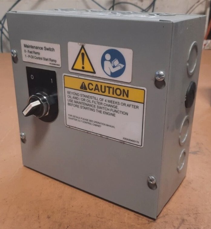 Hoffman/IDEC Enclosure With 2-Position Switch (8” x 8” x 4”)
