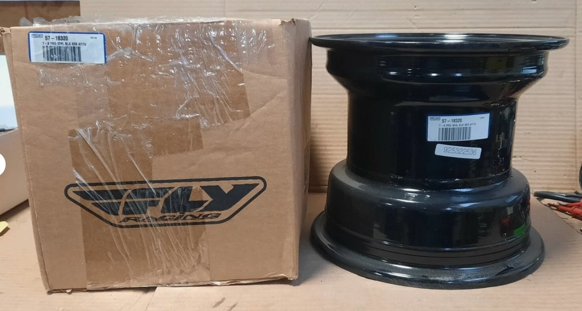 Lot of (2) New WPS T-9 Pro Wheel Black Rims 9x8 4/115
