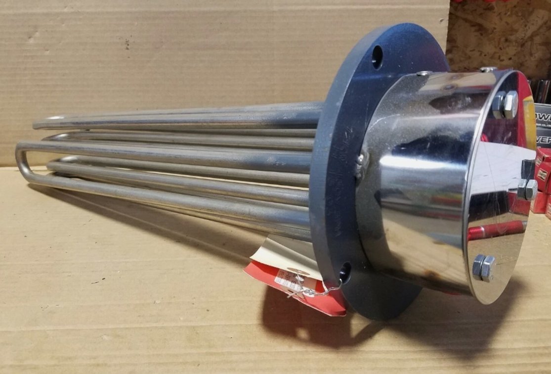 New Conair Flanged Immersion Heater (12,000 Watts, 480VAC)