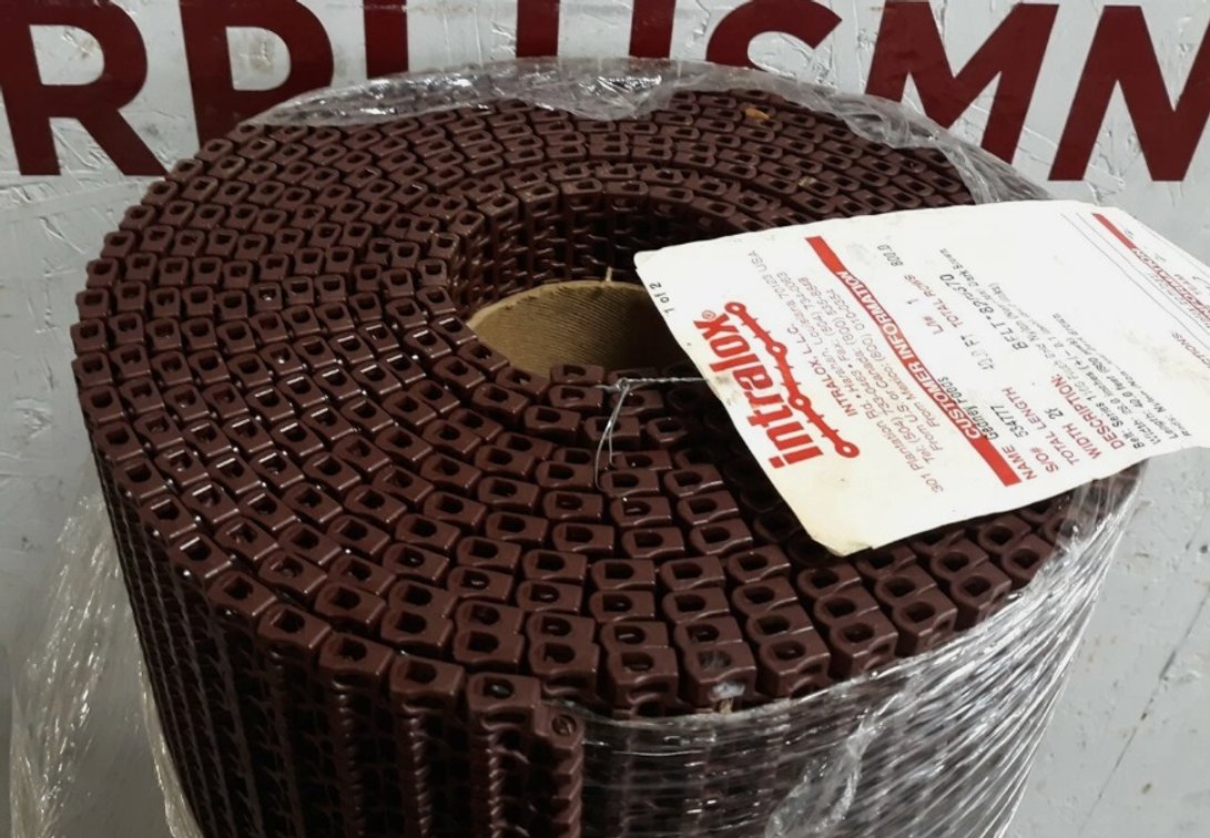 New Intralox Flush Grid Nylon Conveyor (28” Wide x 264” Long)