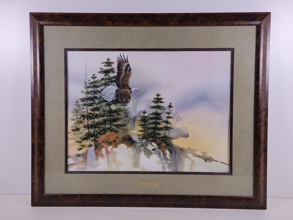 "Power & Majesty" Signed, Numbered and Framed Print by Mike Casper