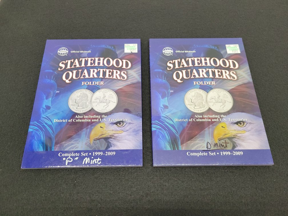Complete 1999-2009 State Quarter Set from Philadelphia & Denver Mints