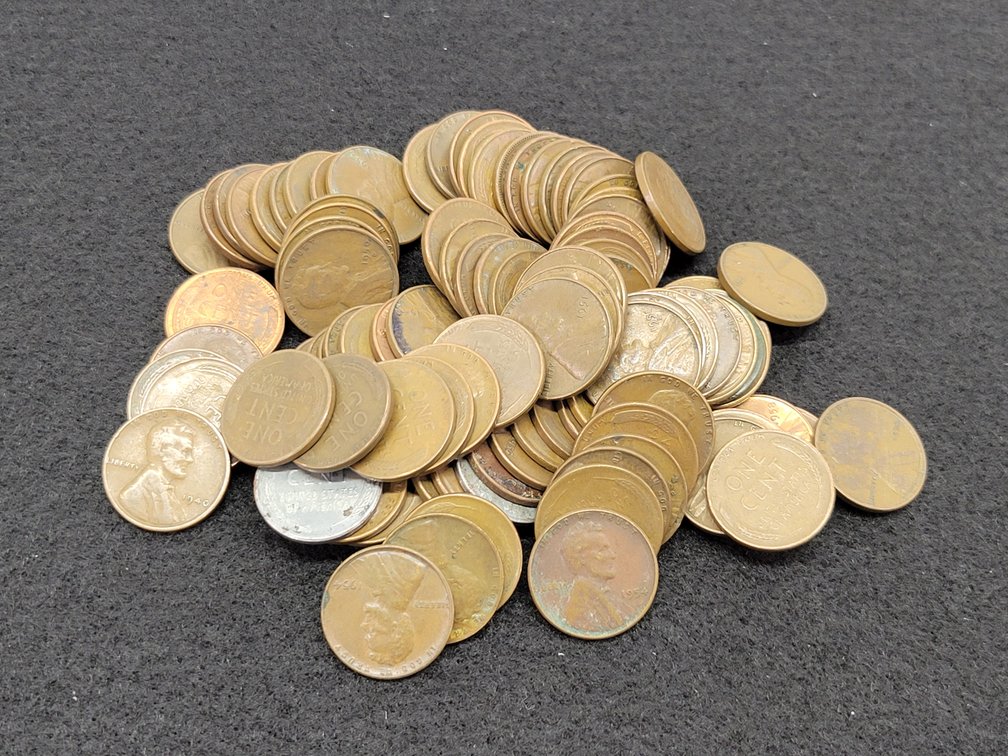 Lot of (100) Lincoln Wheat Cents
