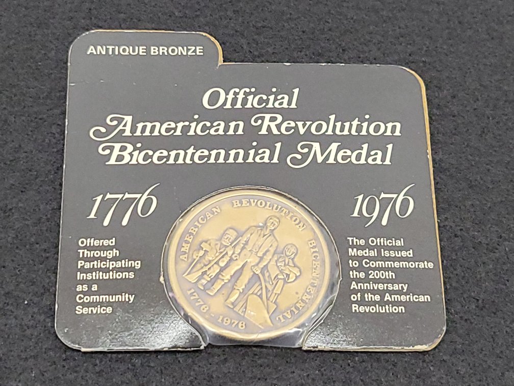 1776-1976 Minnesota Official American Revolution Bi-Centennial Bronze Medal