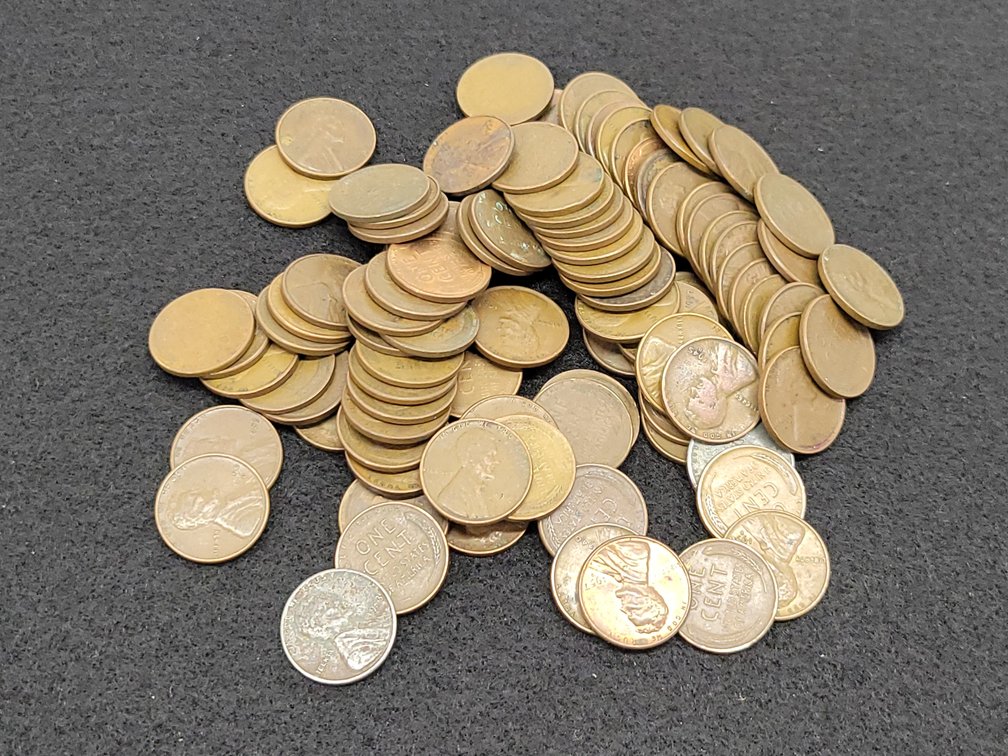 Lot of (100) Lincoln Wheat Cents