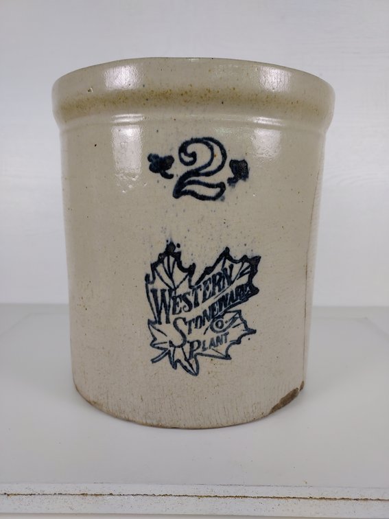 2 Gallon Crock - Western Stoneware Co. Plant __
