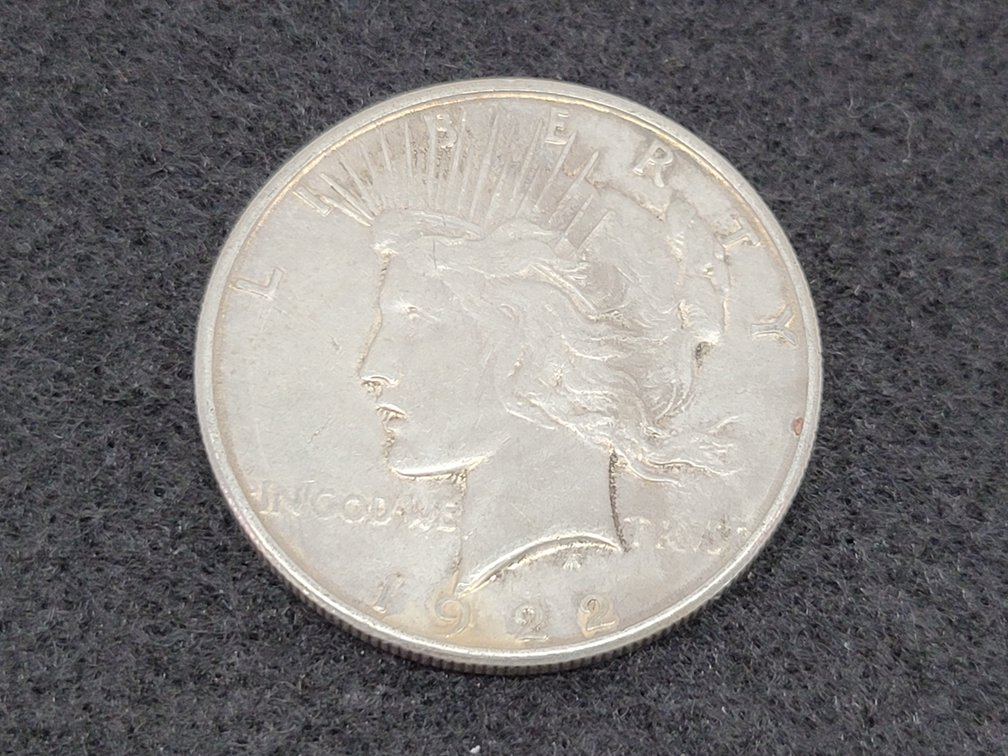 1922-S Peace Silver Dollar