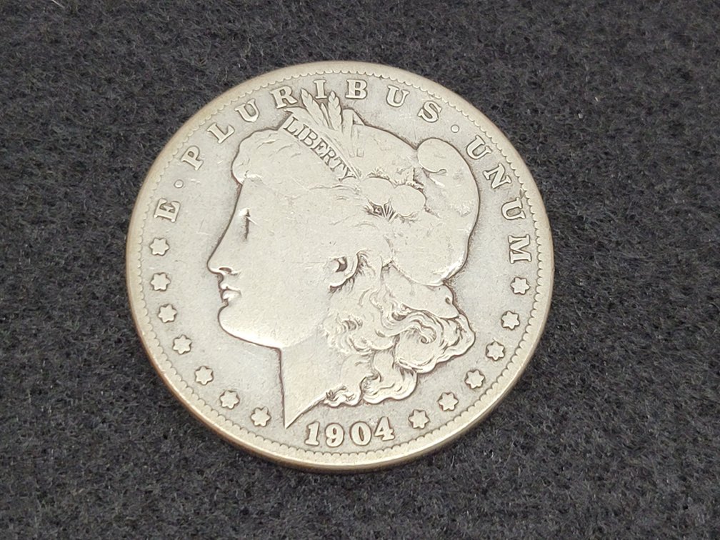 1904-S Morgan Silver Dollar