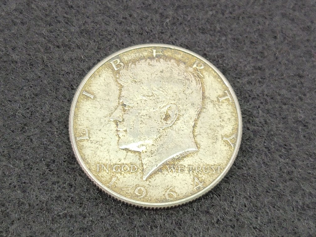 1964-P Kennedy Silver Half Dollar