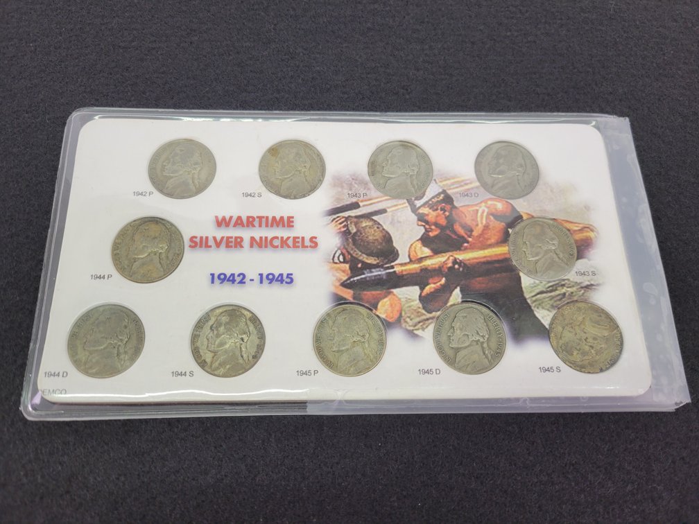 Silver War Nickels Set - Includes (11) 35% Silver Nickels