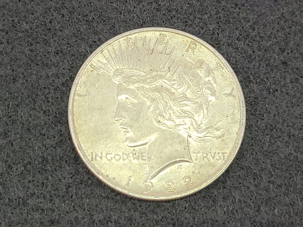 1922-P Peace Silver Dollar