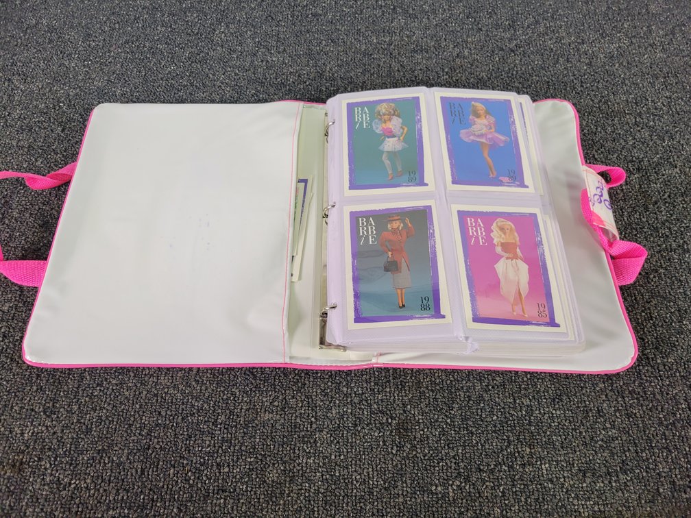 (300+) Barbie Cards in Binder