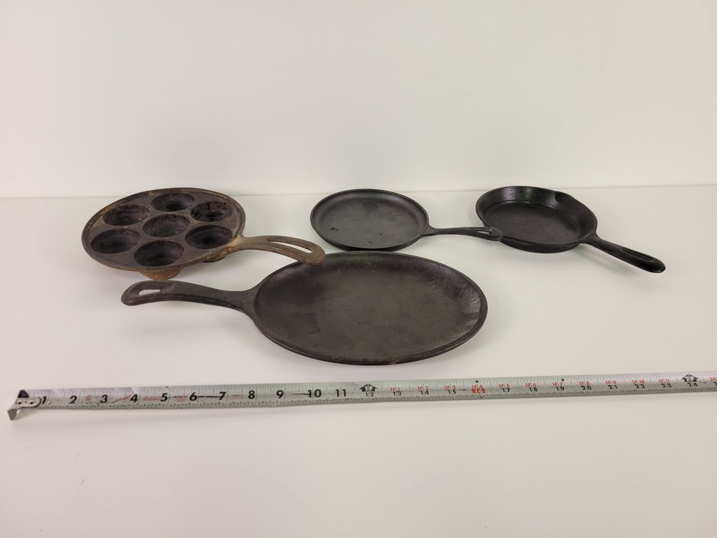 Assorted Cast Iron Pans
