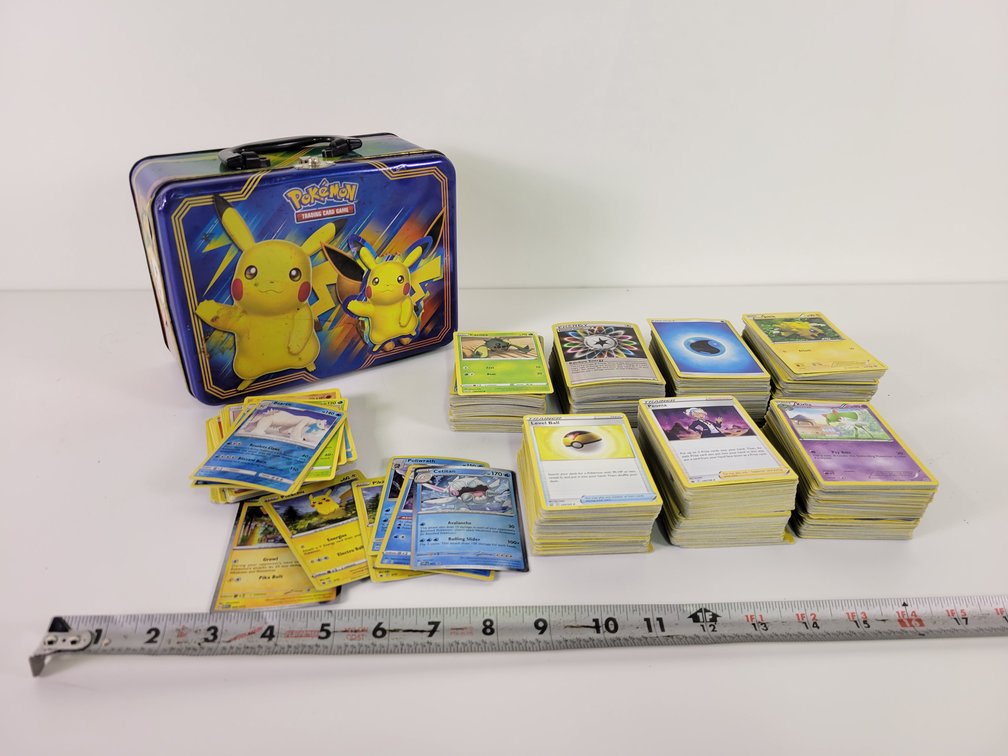 700+ Pokémon Cards and Lunchbox