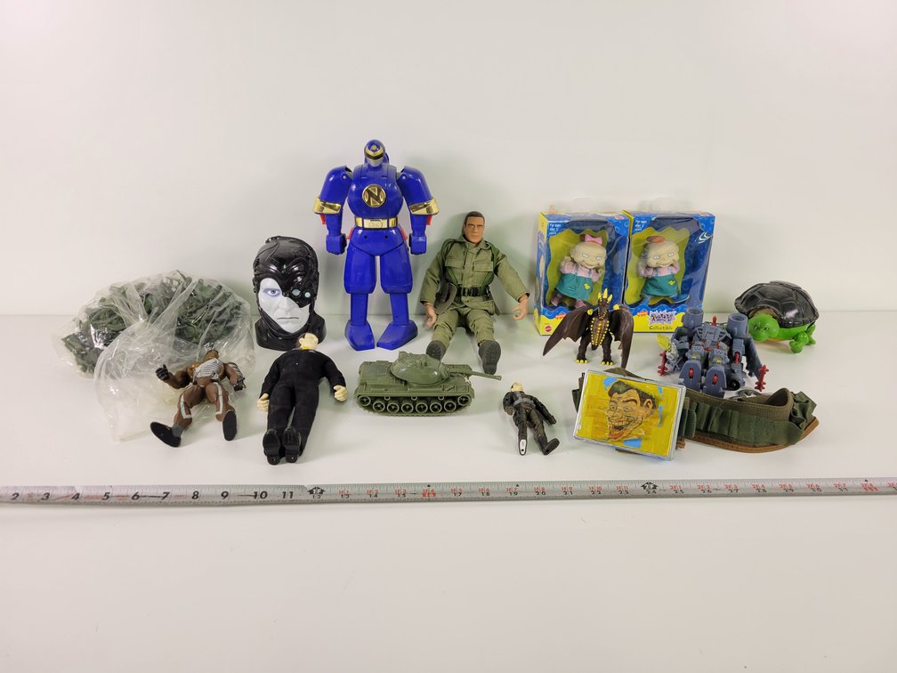 Assorted Action Figures and More