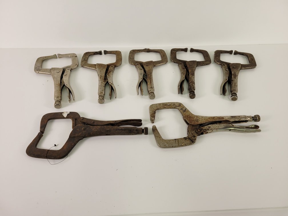 (7) Vise-Grip Brand Welding Clamps