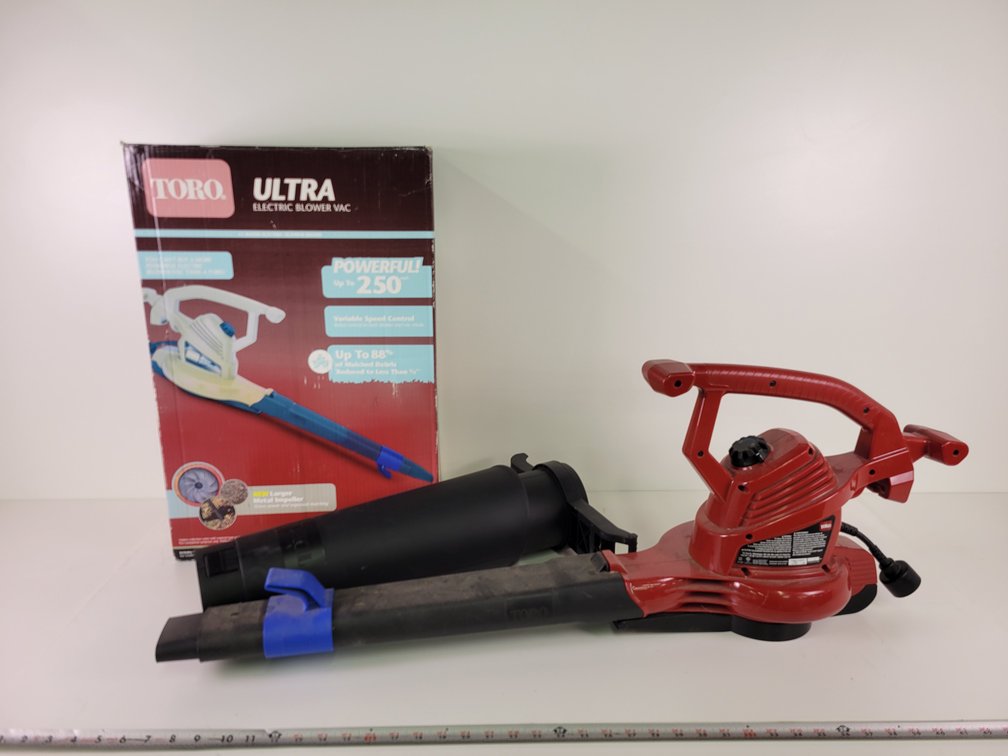 TORO Ultra Electric Leaf Blower / Vac