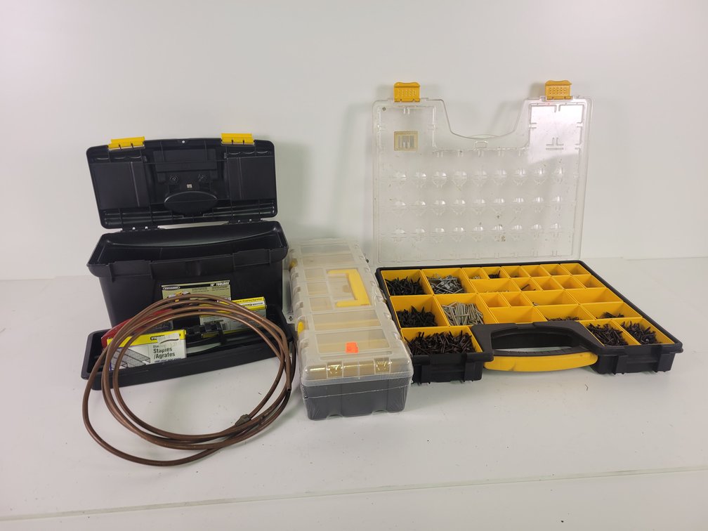 Parts Boxes, Hardware and More