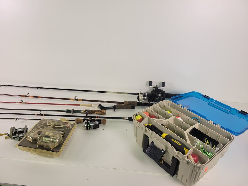 Fishing Poles, Reels and Tackle