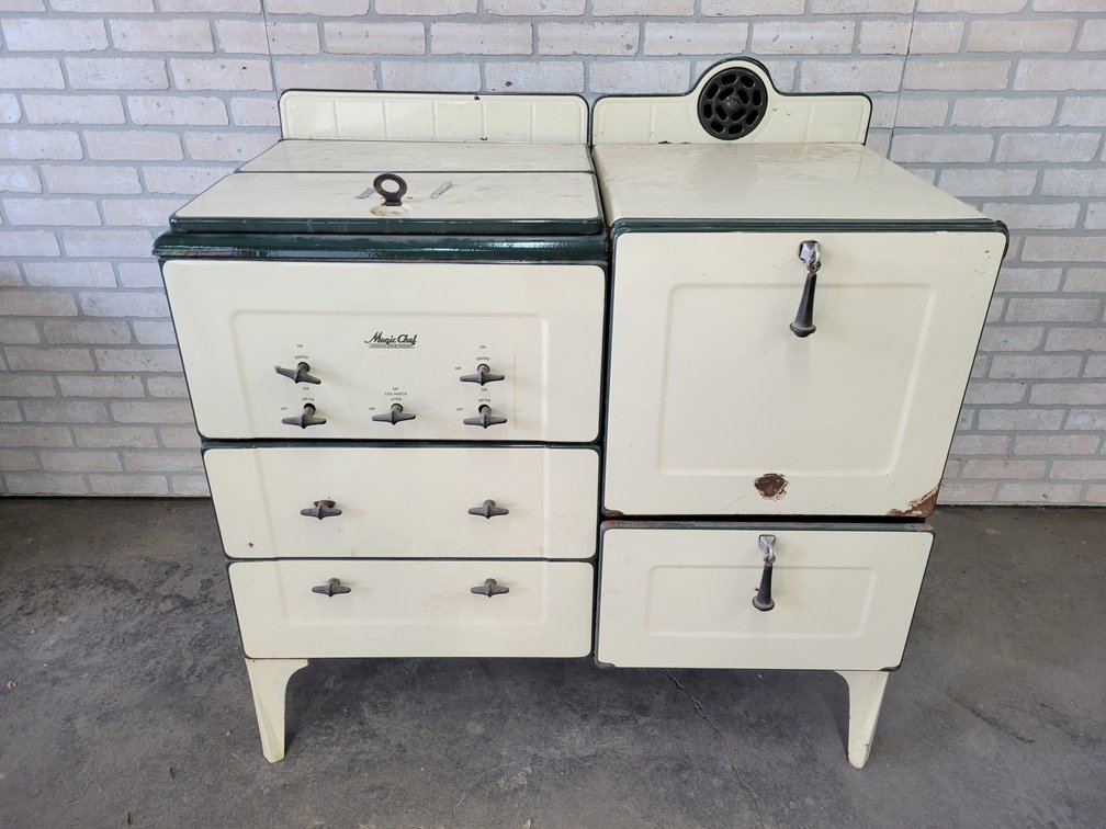 American Stove Co. "Magic Chef" Enamel Gas Stove