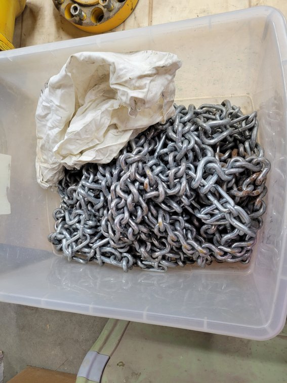 Pair of Skidloader Tire Chains