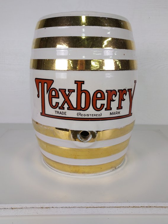Texberry Ceramic Soda Fountain Syrup Dispenser