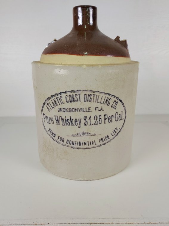 1 Gallon Whiskey Jug - Atlantic Coast Distilling - Jacksonville, Fla