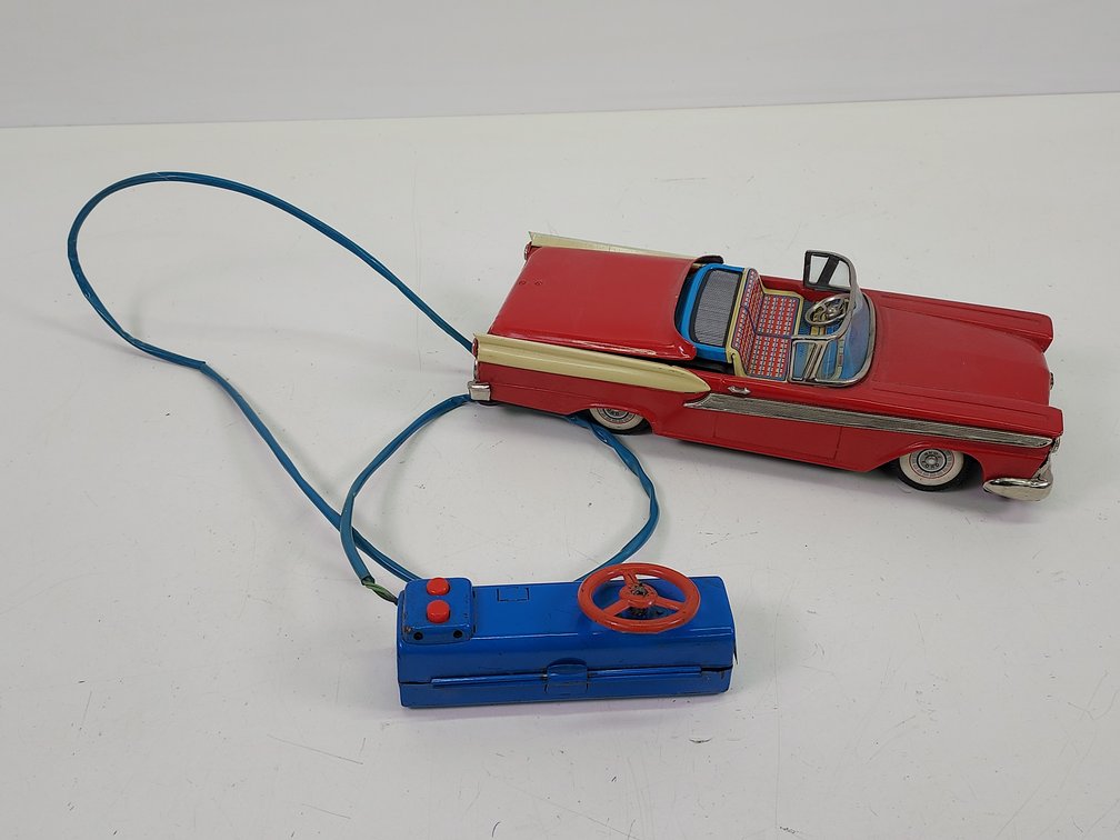 Cragstan Tin Toy Ford Fairlane - See Video!