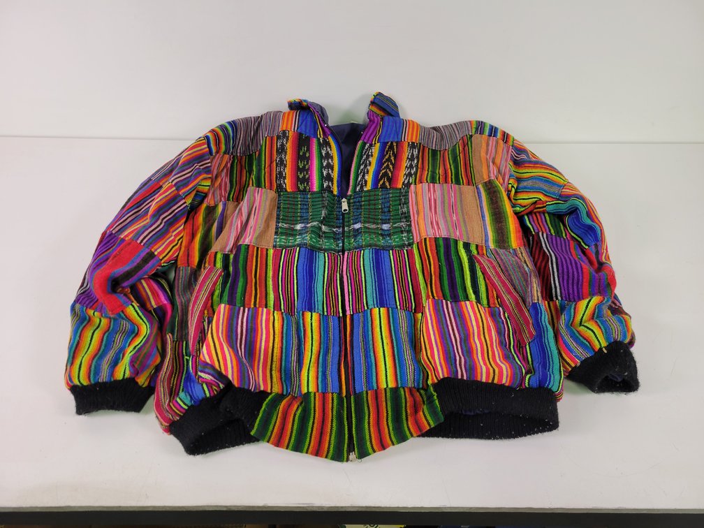 Patchwork Bomber Jacket
