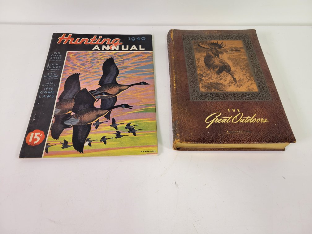 1947 "The Great Outdoors" Hunting Guidebook - 376 Pages