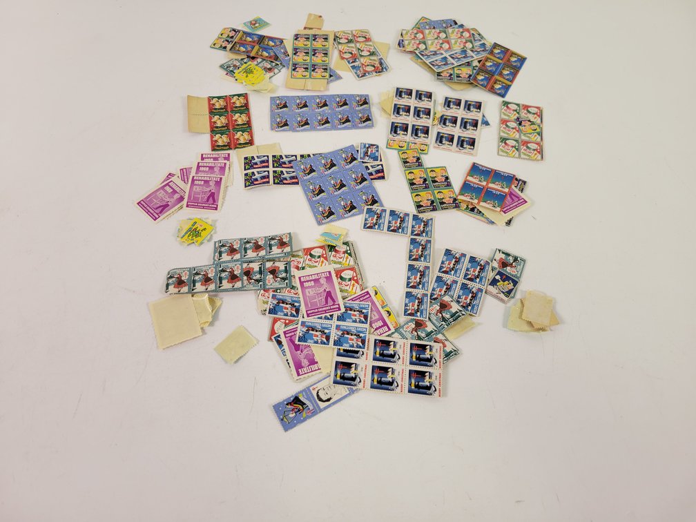 1930-50s Christmas Stamps and More