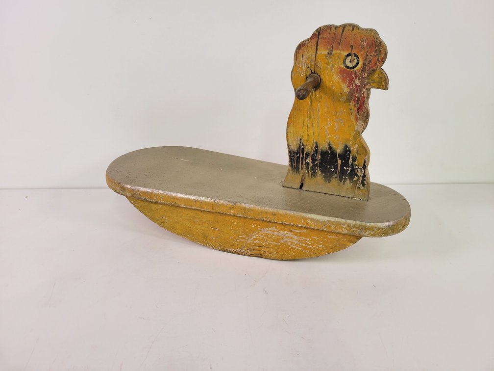 Wood Children's "Rooster" Rocking Toy