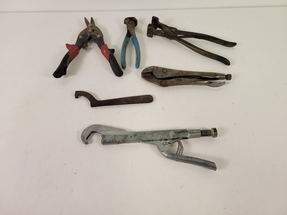 Early Vise Grip Pliers, "RatchLok" Wrench and More
