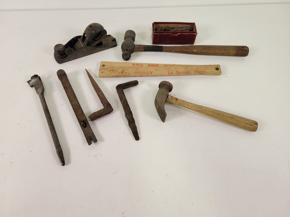 Stanley No. 110 Plane, Ballpeen Hammer and More