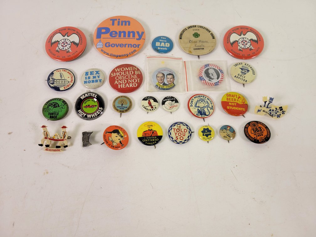 Vintage Pin Collection