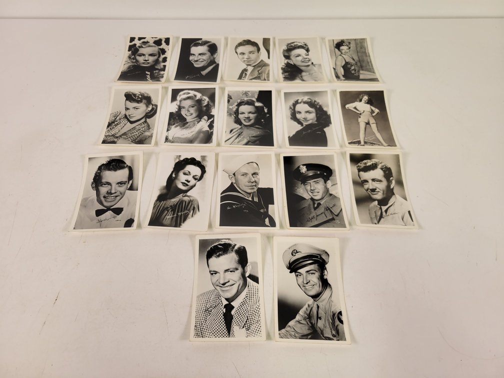 (17) Celebrity Photo Postcards