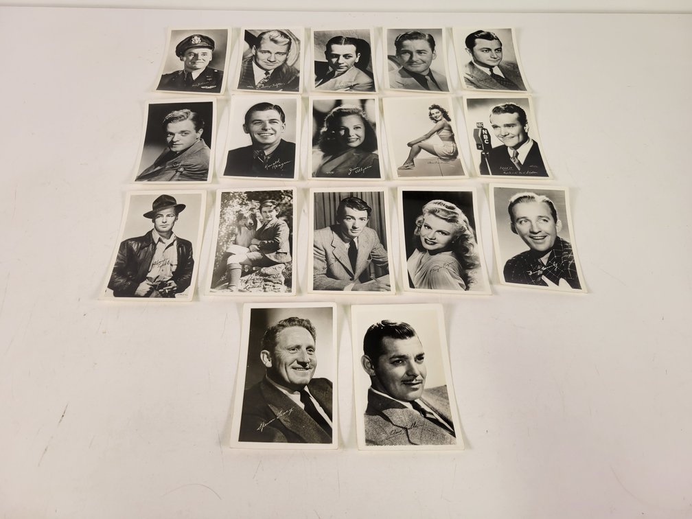 (17) Celebrity Photo Postcards