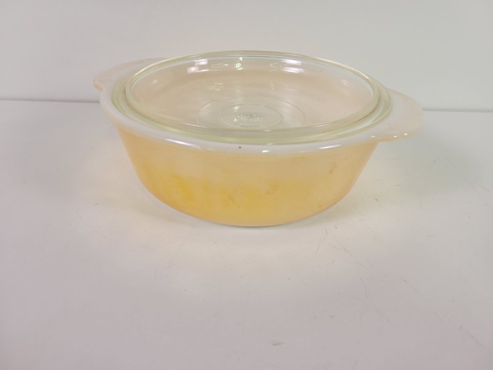 Fire King 2-Quart Depression Glass Casserole Dish