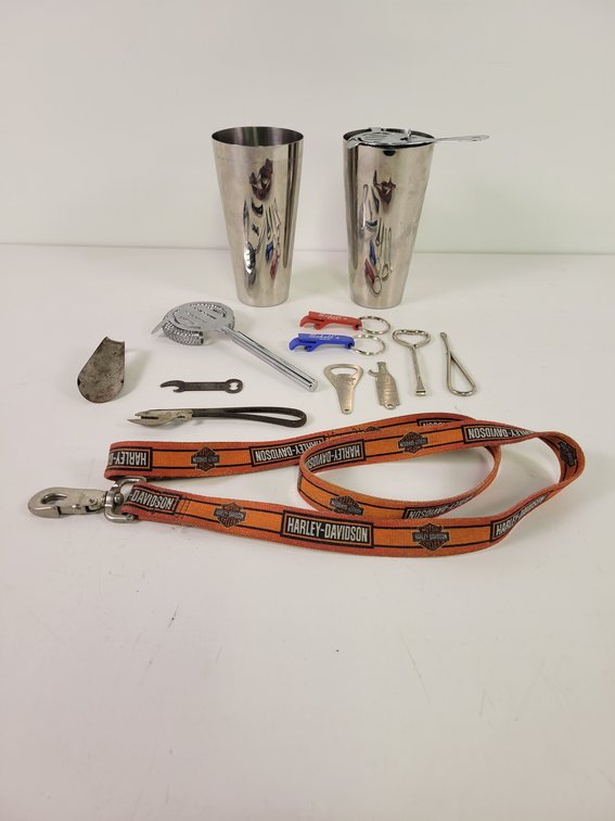 Beer Bottle Openers, Drink Mixing Cups and More