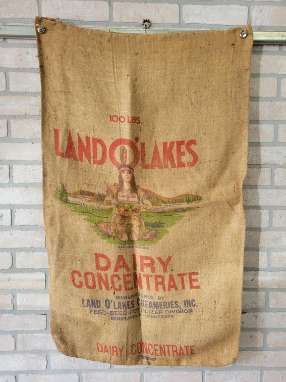 Land O' Lakes 100# Burlap Sack