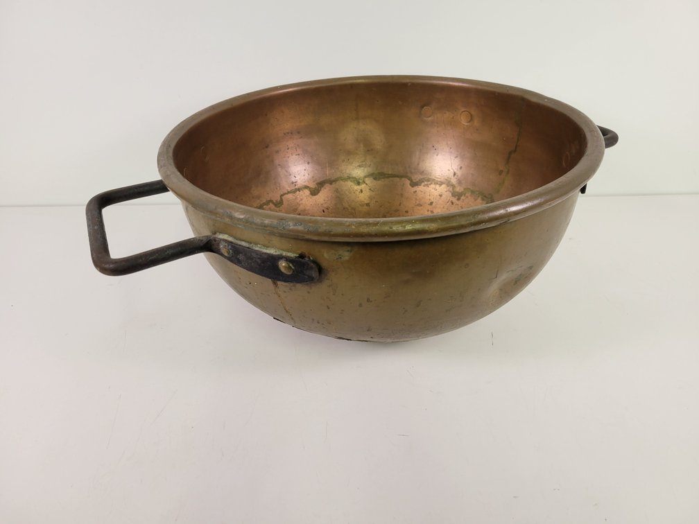Vintage Commercial Copper Candy Kettle